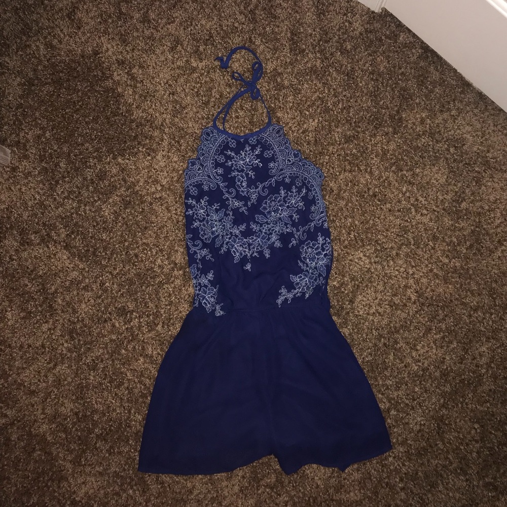 Adorable Navy Romper! Brand: Society Girl